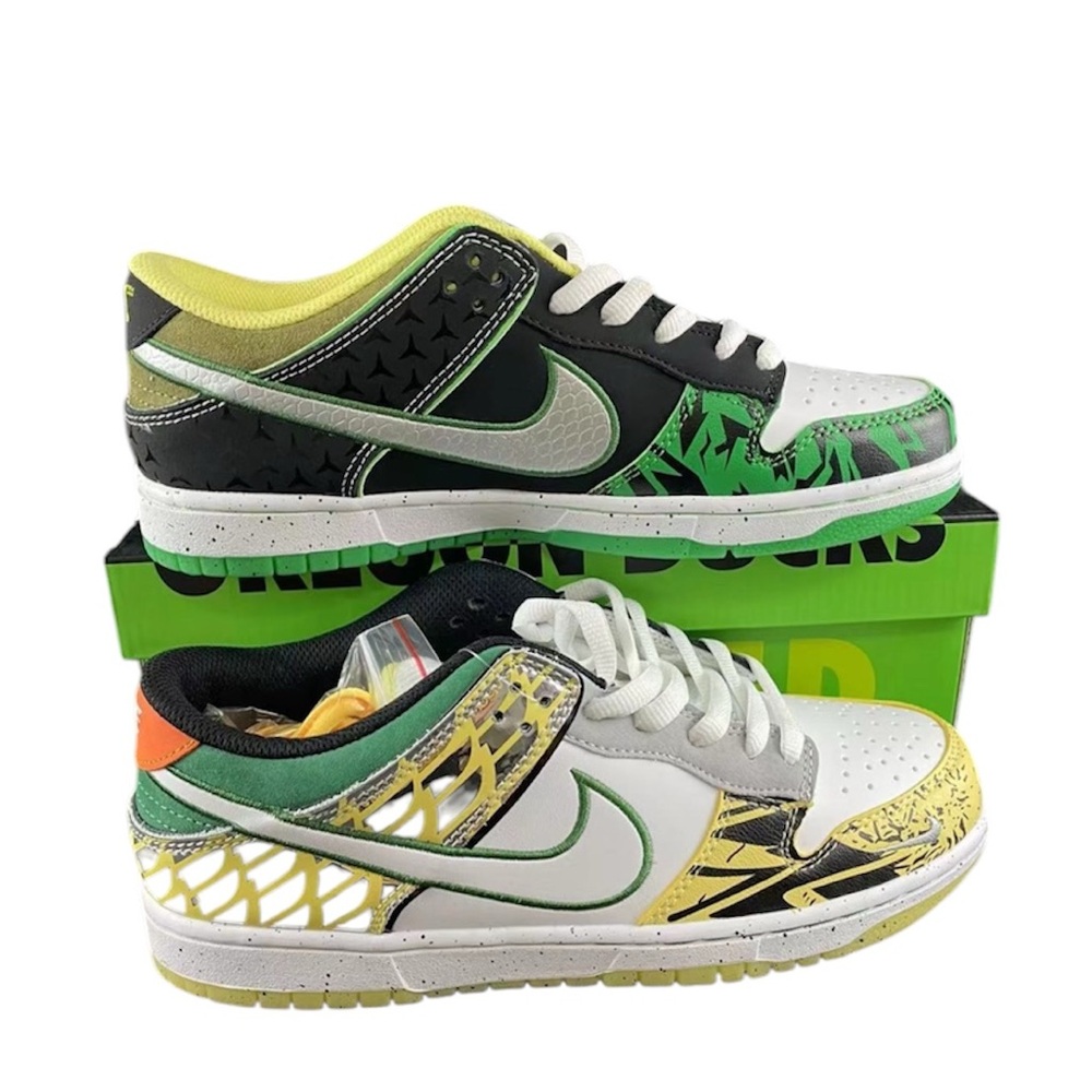 NIKE WHAT THE DUCK DUNK UNIVERSITY OF OREGON